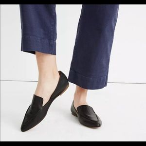 Madewell Frances Skimmer - Black Leather